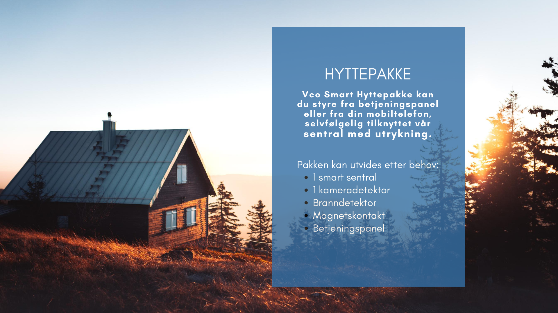 Copy of Copy of HYTTEPAKKE
